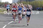 Alyson Dixon (Sunderland Strollers) leads on the first leg of the womens Elswick Harriers Relays, Newburn. Photo: David T. Hewitson/Sports for All Pics